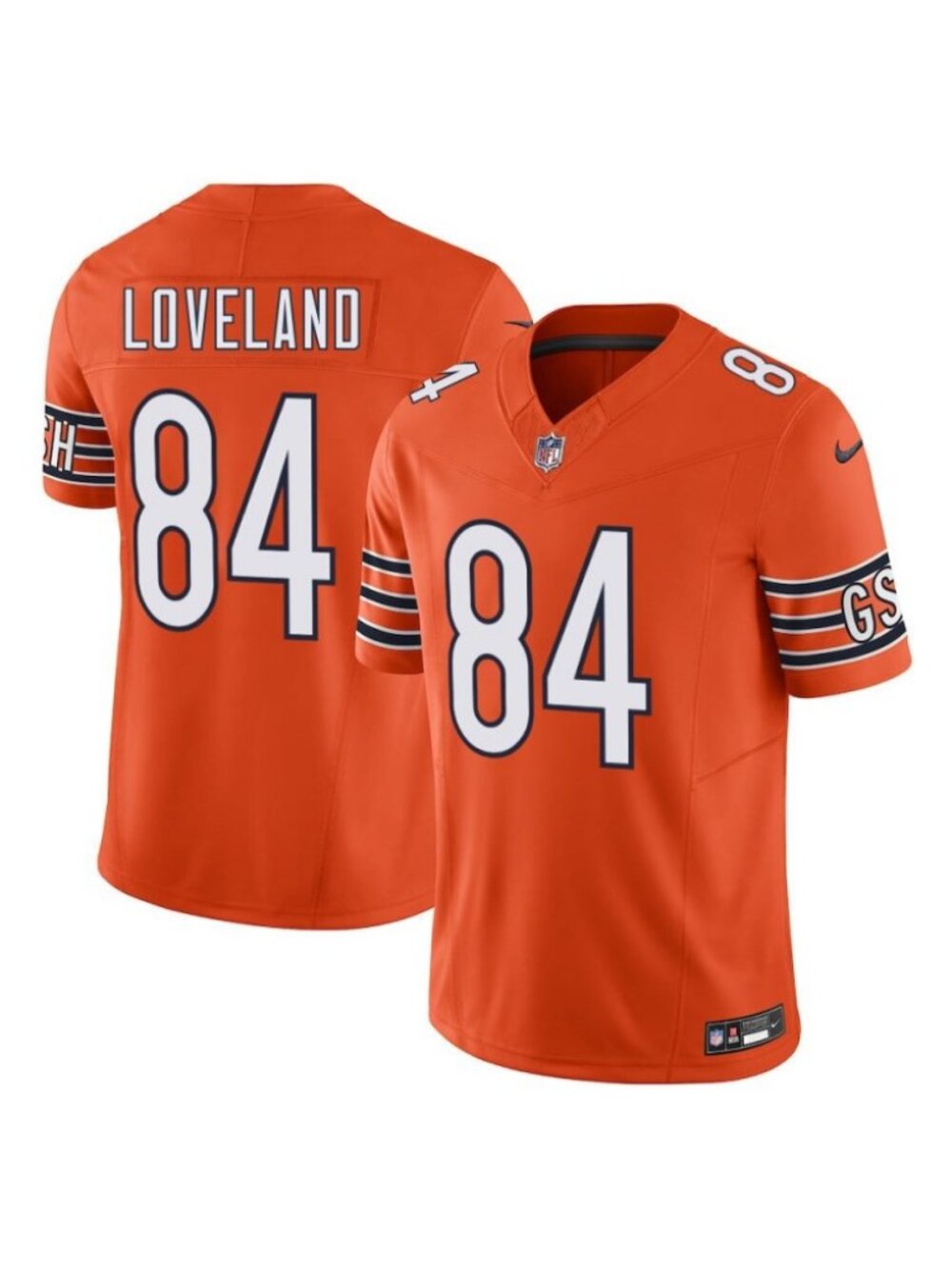 Choose for Youths Colston Loveland Orange Vapor Stitched Jersey